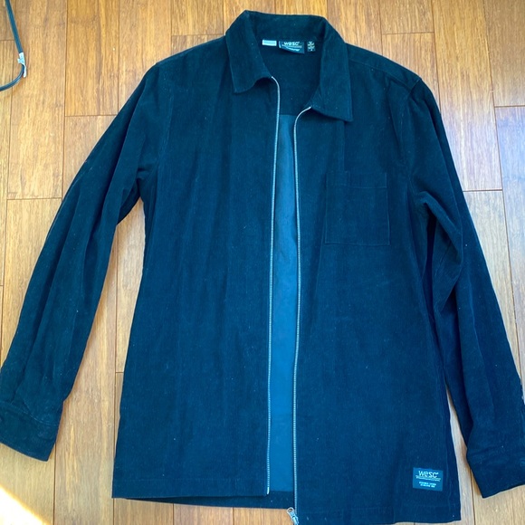 WESC Swedish coat in black Men’s M or Ladies L numeric 4 - Picture 1 of 8